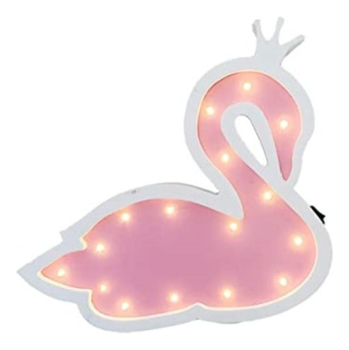 Lámpara veladora Led Cisne