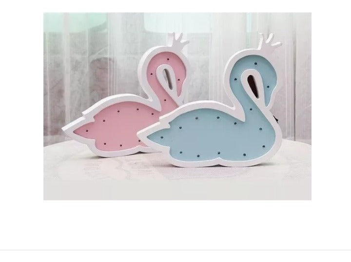 Lámpara veladora Led Cisne