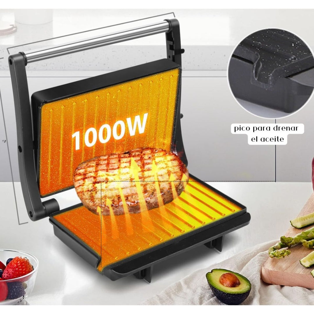 Grill eléctrico Vigore 1000W