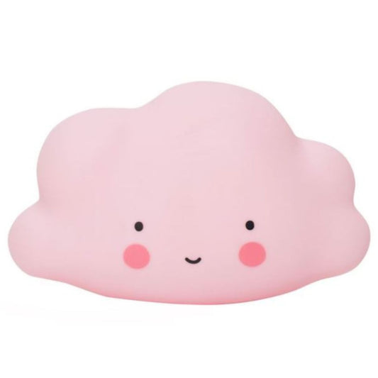 Veladora nube rosada 15 x 9 cm