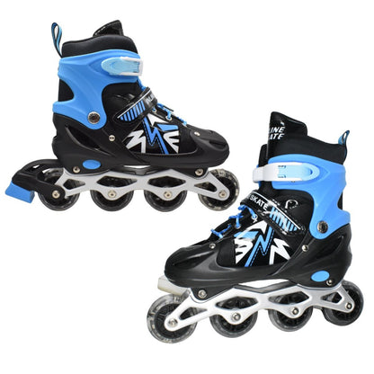 Patines roller ajustables azul 39-43