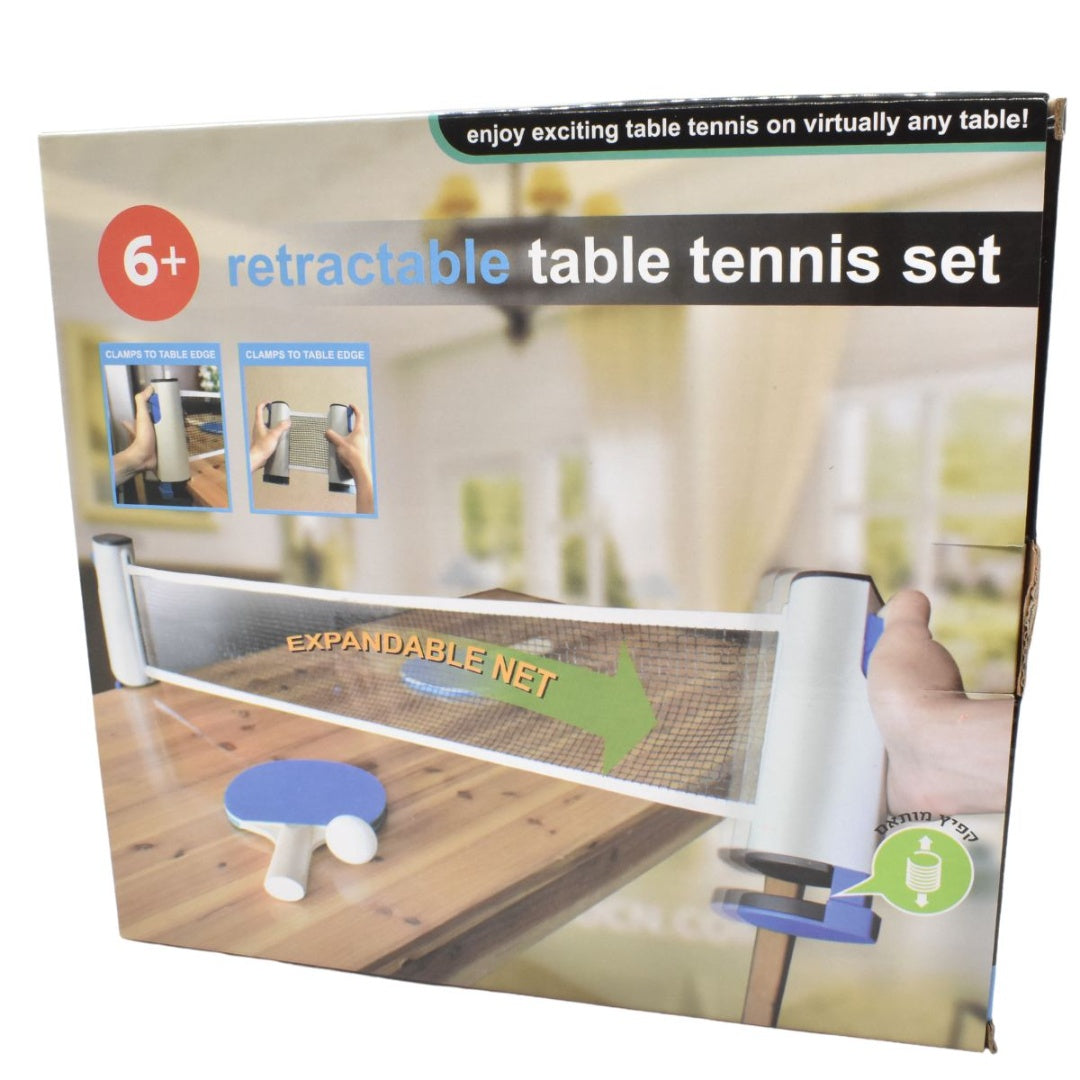 Set de ping pong con red retráctil 1.60mts
