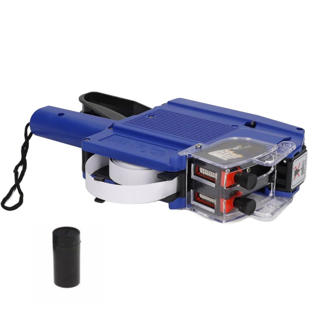 Maquina etiquetadora de precios azul MX-6600