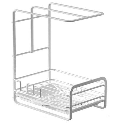 Organizador de metal dos niveles 22x27x15cm