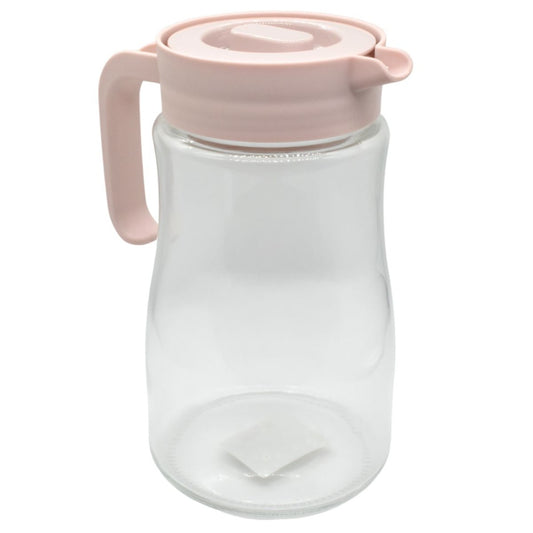 Jarra de vidrio con tapa 1.6L