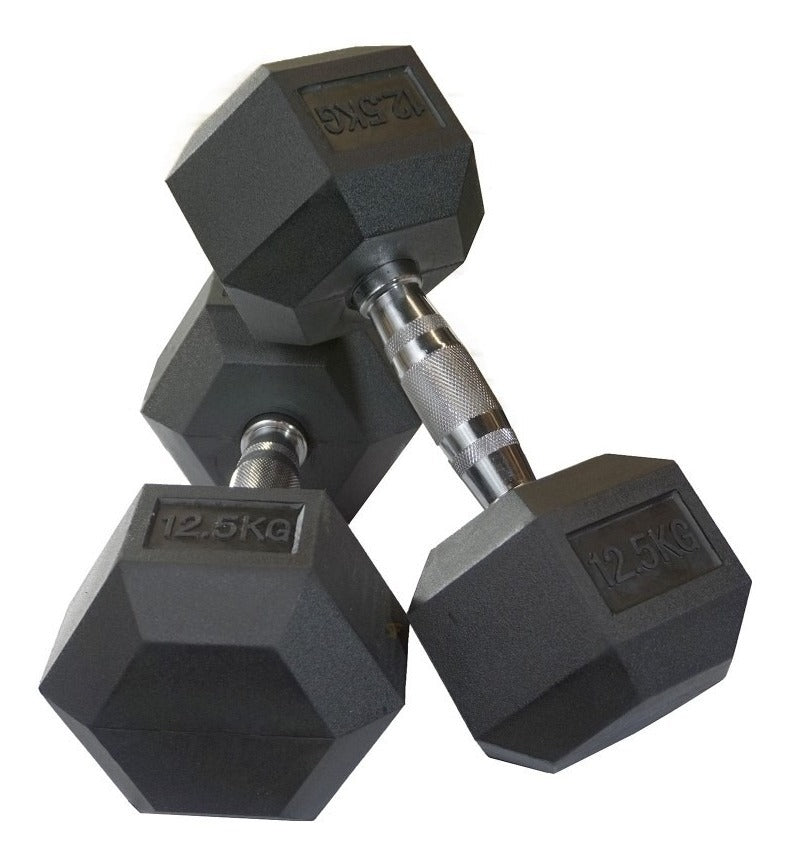 Mancuerna hexagonal 12,5 kg