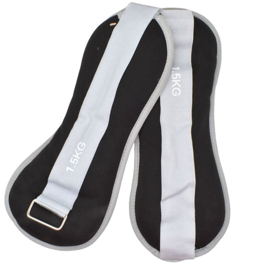 Par de tobi pesas 1.5Kg. Gris