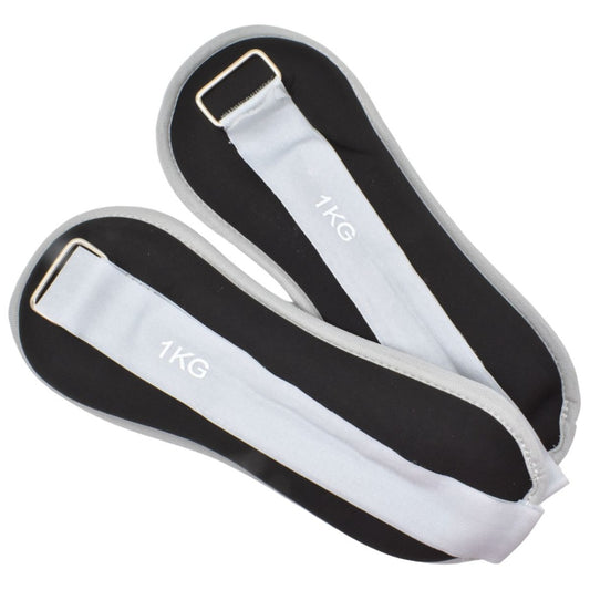 Par de tobi pesas 1Kg. Gris