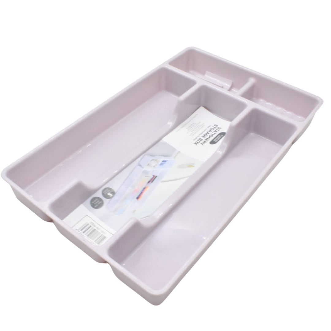 Organizador multiusos lila 27x17x3cm