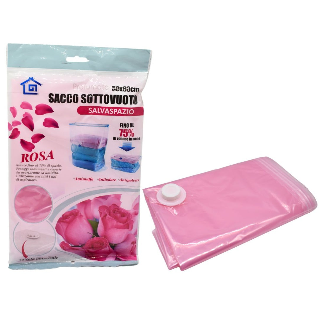 Bolsa al vacío perfumada rosas 50x60cm