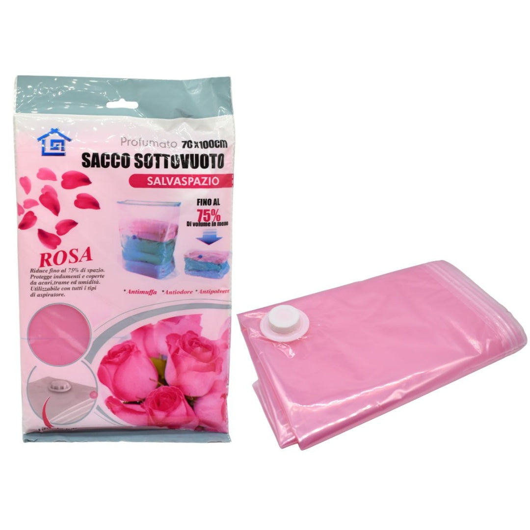 Bolsa al vacío perfumada rosas 70x100cm