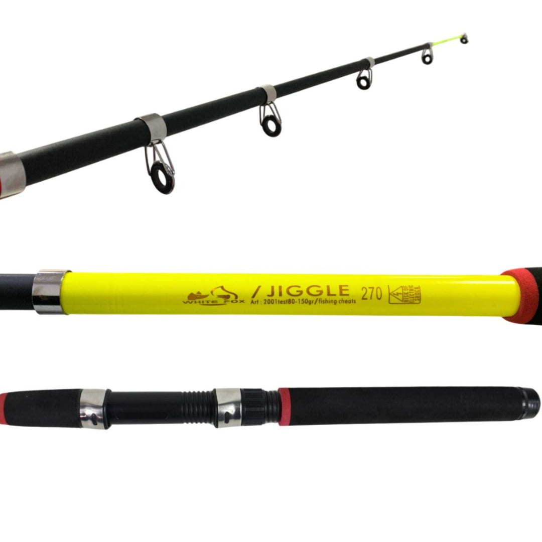 Caña de pesca extensible 2.70Mts. Amarilla