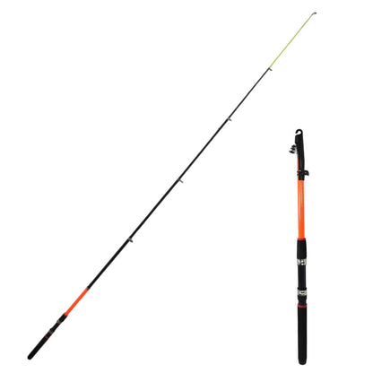 Caña de pesca extensible 2.70Mts. Naranja