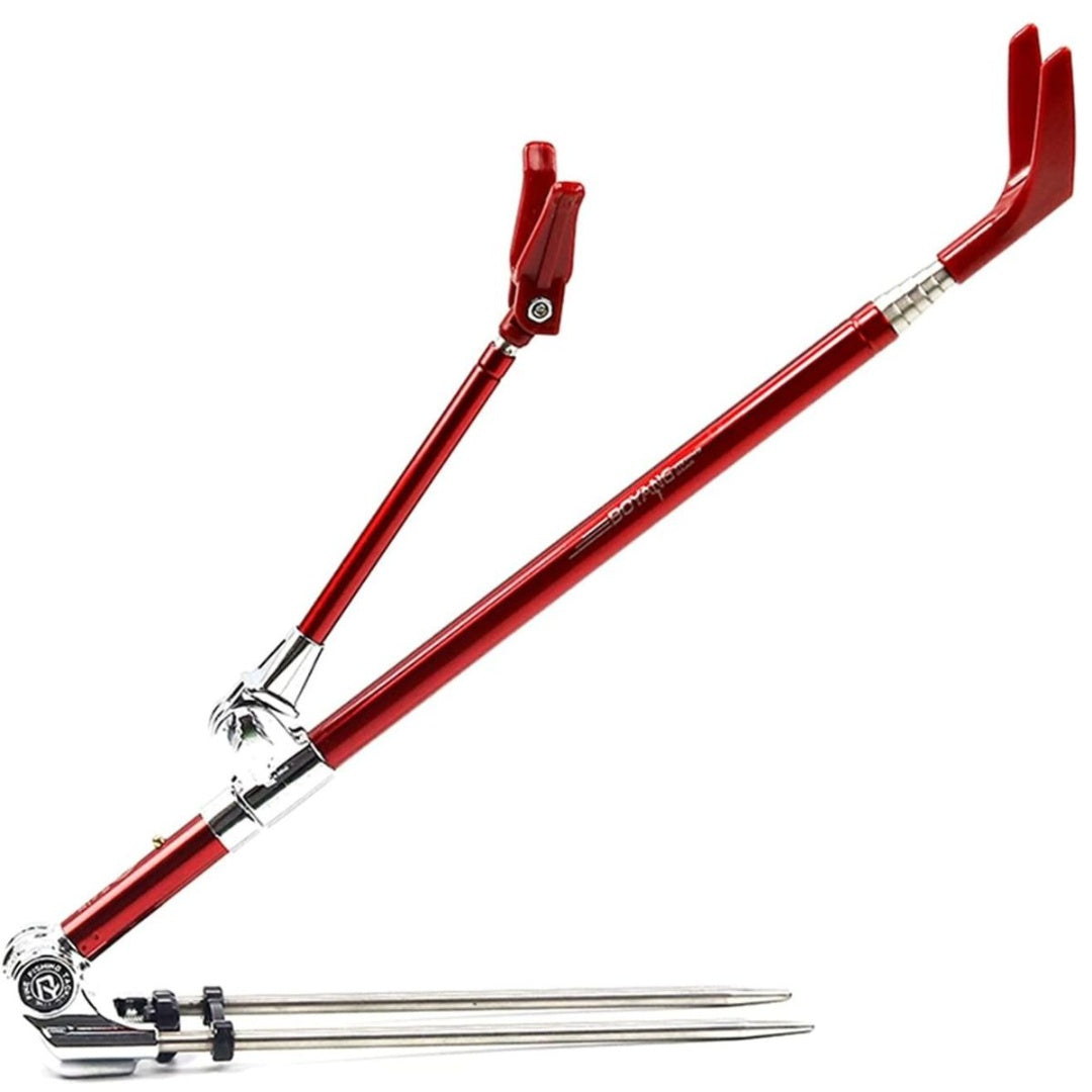 Soporte para caña de pescar 1.5Mts. Rojo