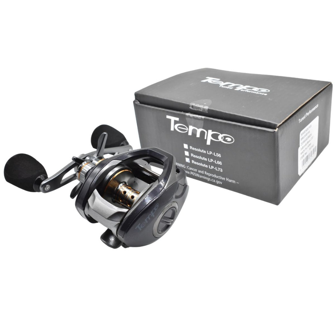 Reel de pesca zurdo 7.3:1 Tempo