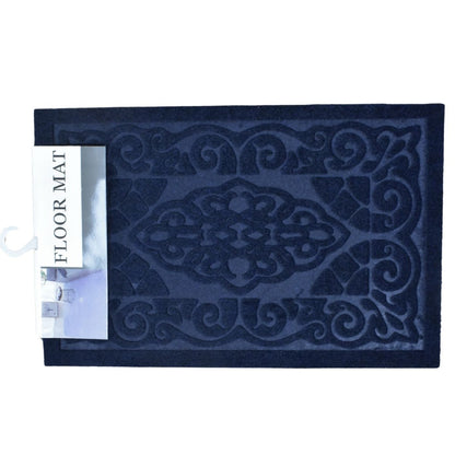 Alfombra antideslizante azul 58x38cm