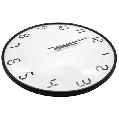 Reloj de pared redondo 30cm. Blanco