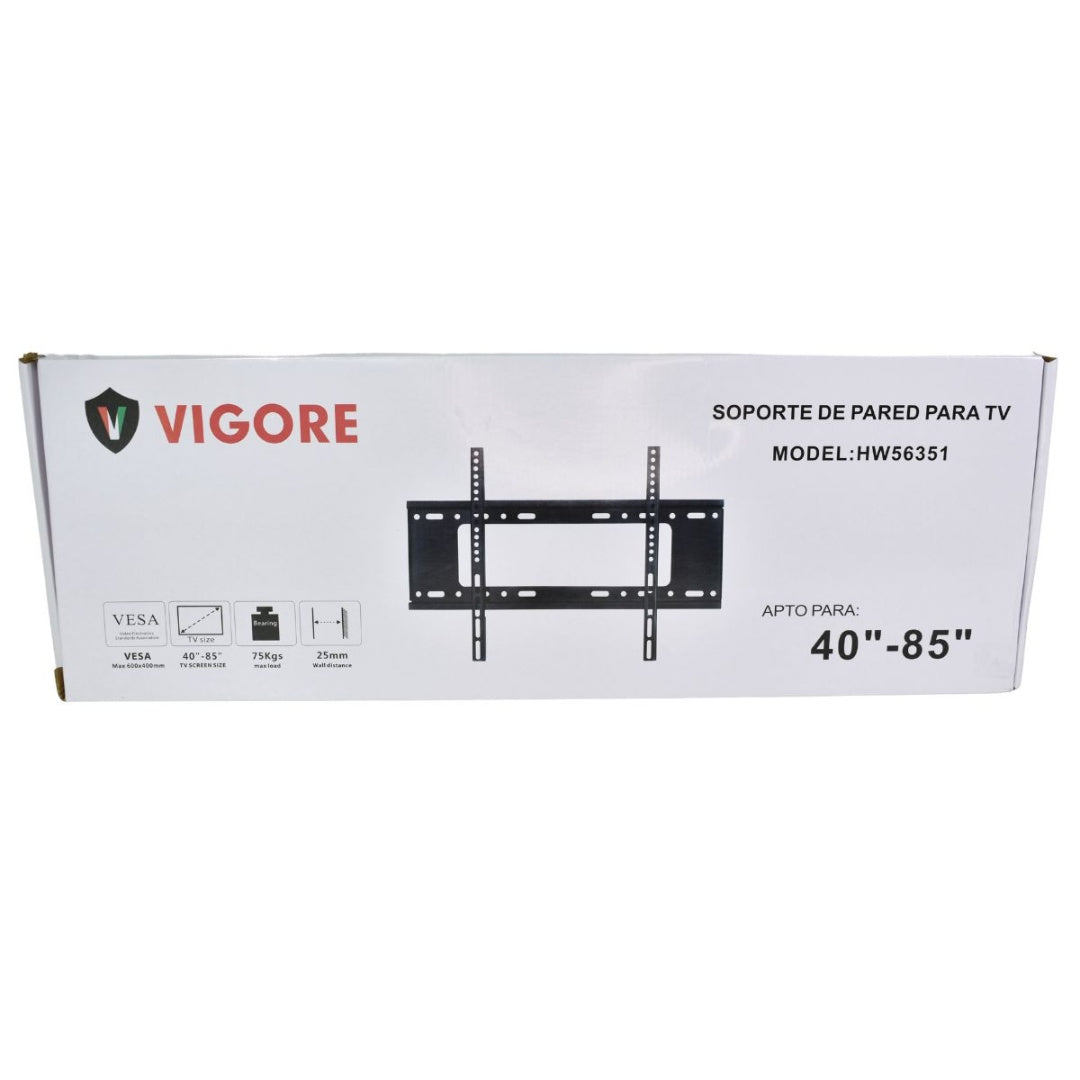 Soporte para TV led 40" a 80". Vigore