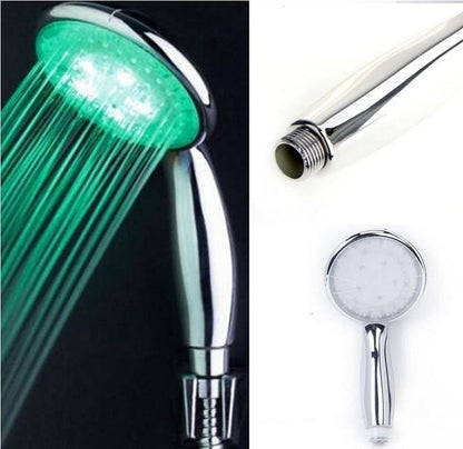 Duchero con luz led de color