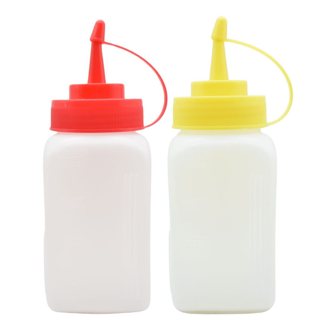 Botellas para aderezos x2 unidades 450ml