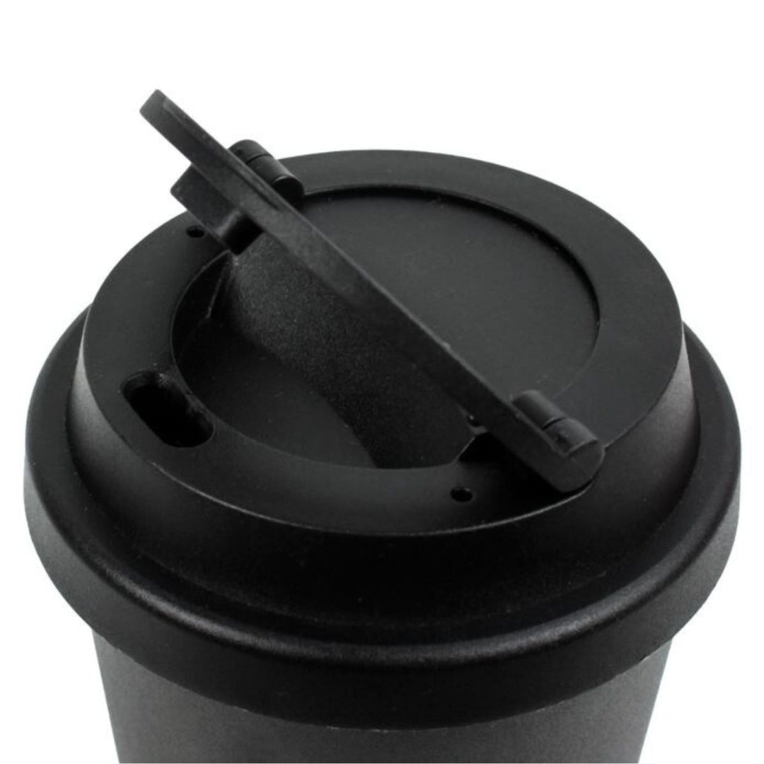 Vaso plástico con tapa 450ml
