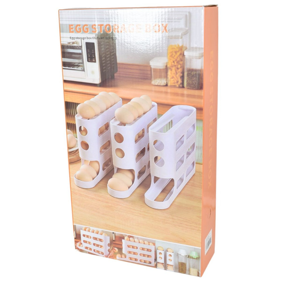 Recipiente plástico para huevos 36x19.5 cm