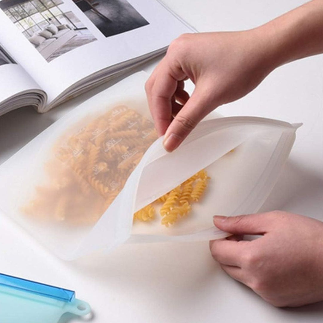 Bolsa de silicona reutilizable para alimentos 1000ML