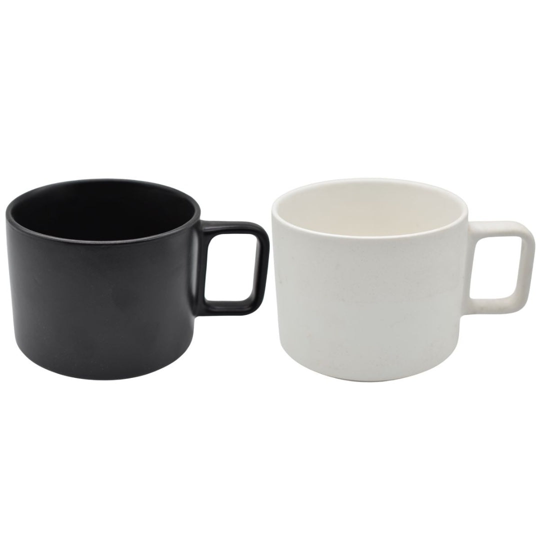 Taza lisa de cerámica 9x9.5cm