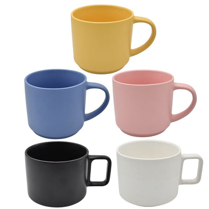 Taza lisa de cerámica 9x9.5cm