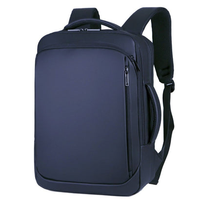 Mochila de viaje azul 42x30x14cm.