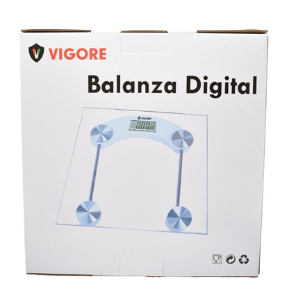 Balanza de vidrio 30x30cm Vigore