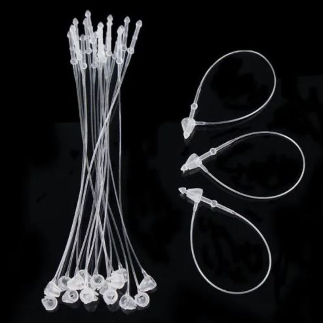 Ganchos para etiquetas de productos 13cm. 5000pcs