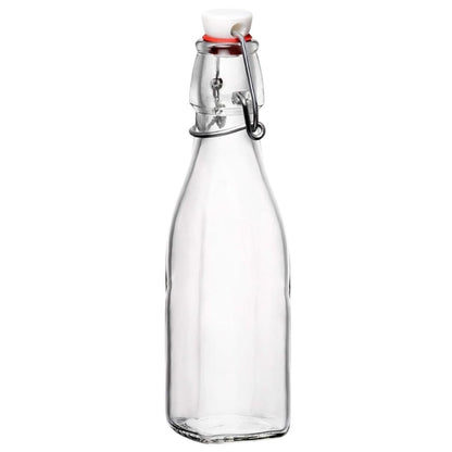 Botella de vidrio con tapón hermético 250ml