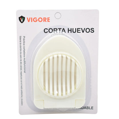 Cortador de huevos 11x8x3cm. Vigore