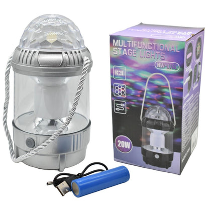 Farol luz led multifunción 20W 17X9.6cm. Gris