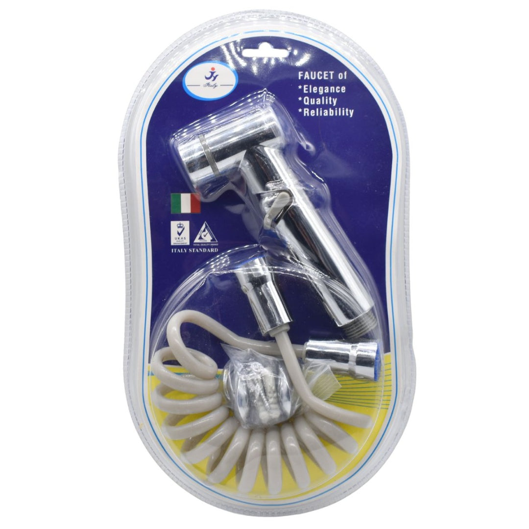Ducha higiénica con soporte 11x6cm. Gris