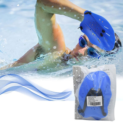 Par de manoplas para natación. Azul