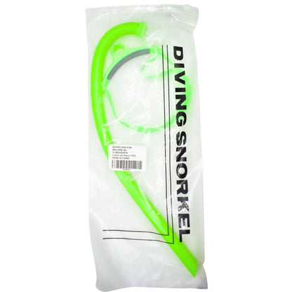 Tubo frontal de snorkel. Verde