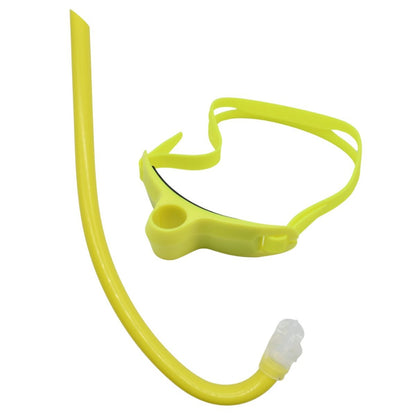 Tubo frontal de snorkel. Amarillo