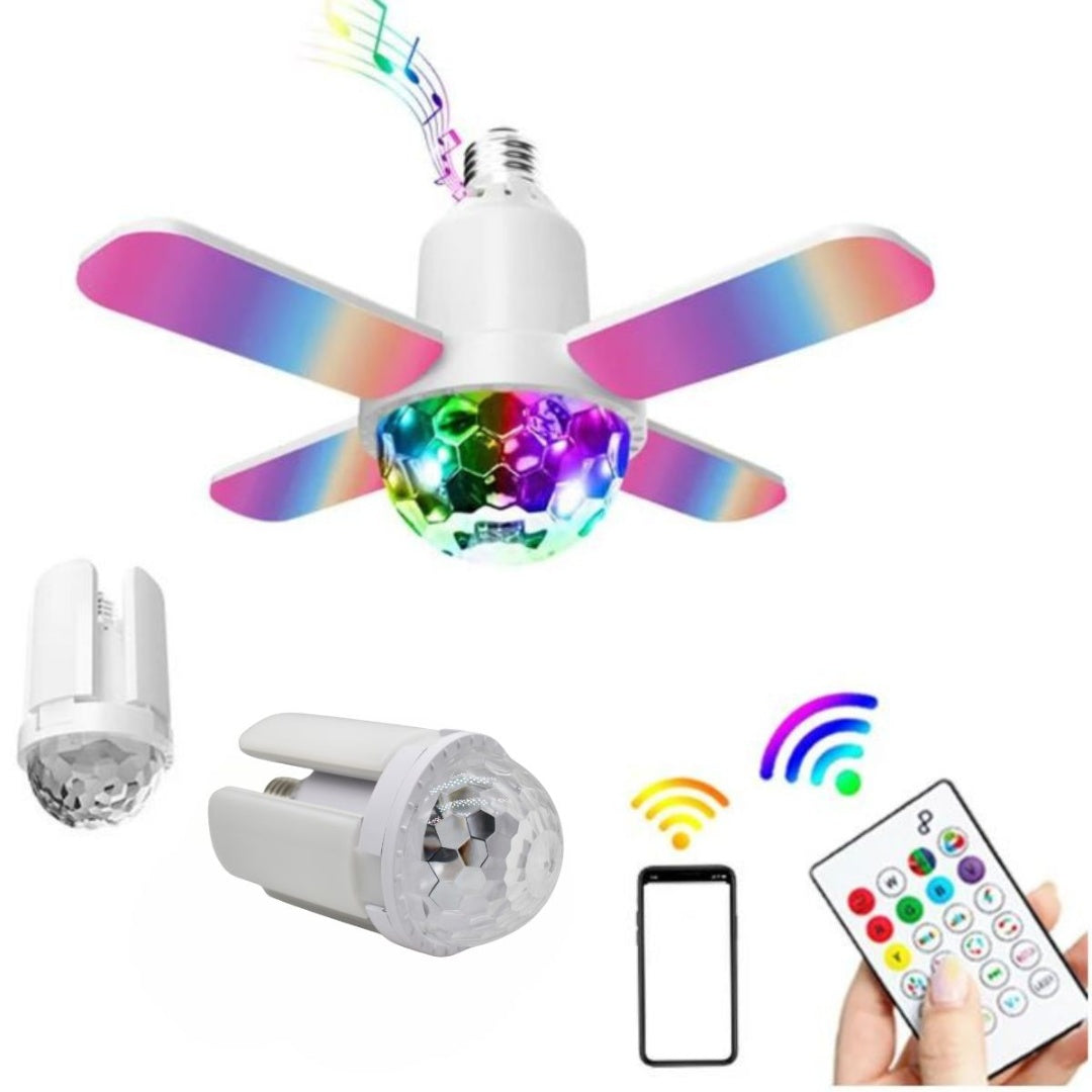 Lámpara RGB parlante con control