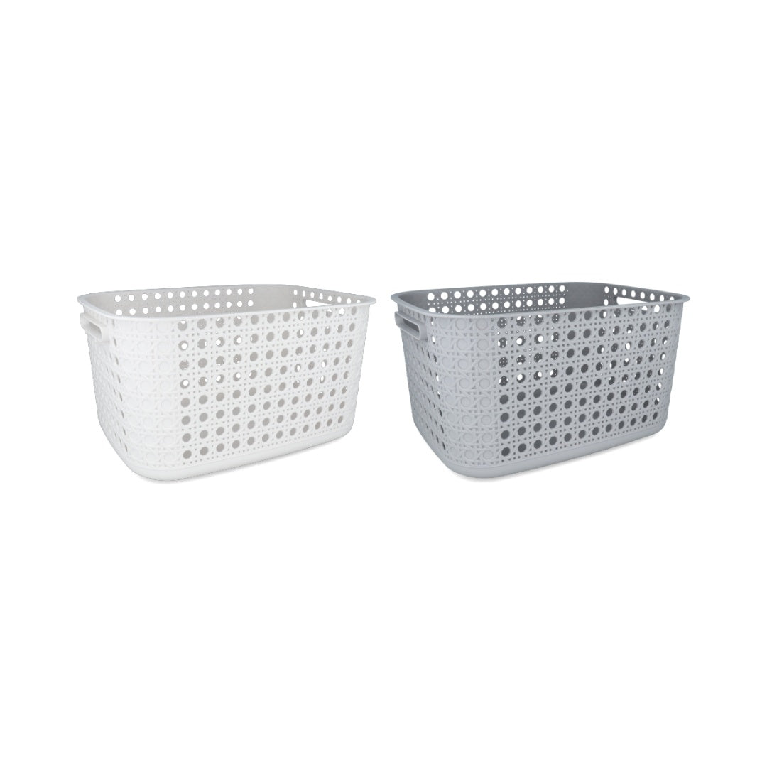 Caja organizadora de plástico 37 x 28 x 20 cm