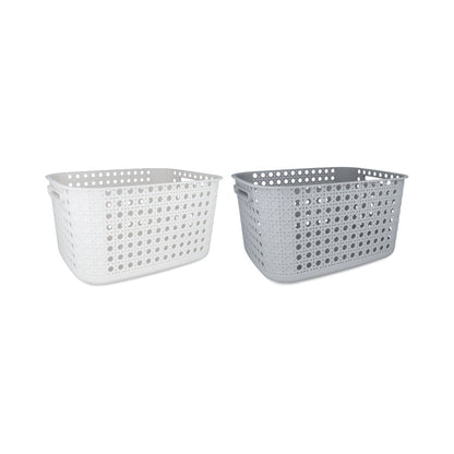 Caja organizadora de plástico 37 x 28 x 20 cm