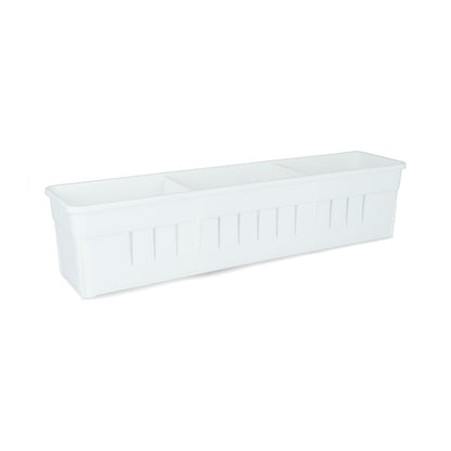 Organizador de plástico con divisiones 34 x 7 x 8 cm