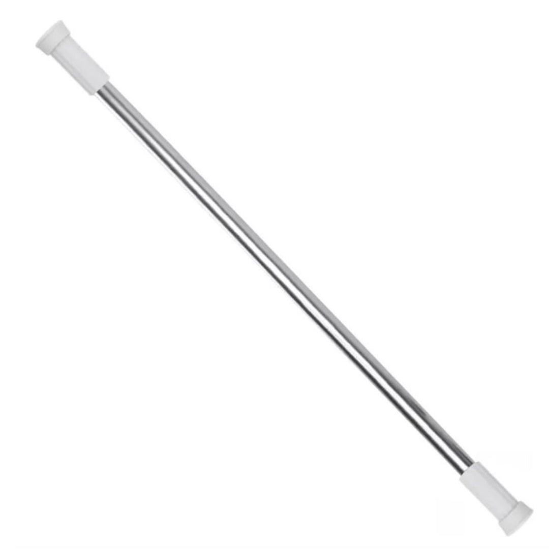 Barra extensible de aluminio para cortinas 70 /120cm