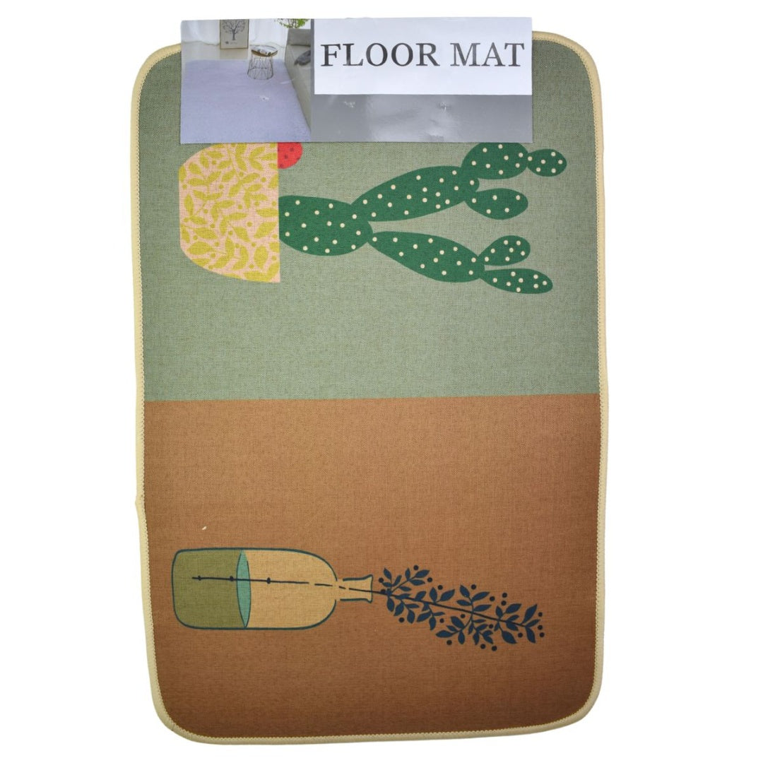 Alfombra estampada antideslizante 58x38cm.