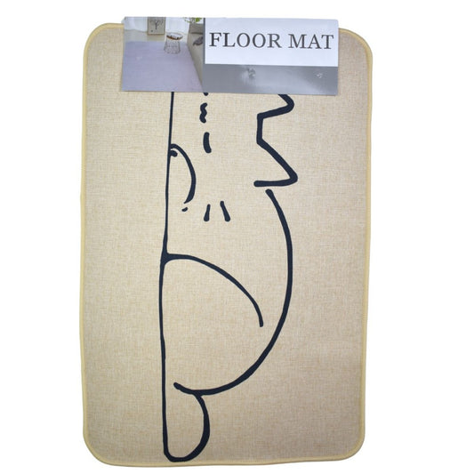 Alfombra estampada antideslizante 58x38cm.
