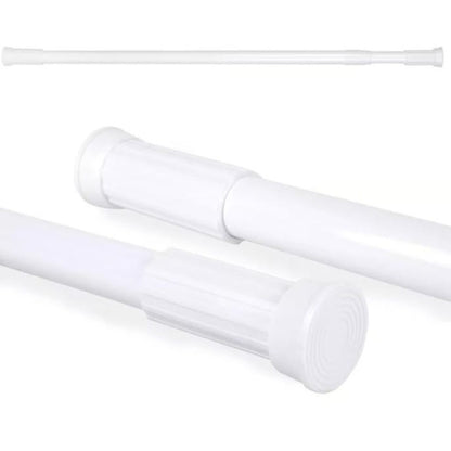 Barra extensible de aluminio para cortinas 70/120cm