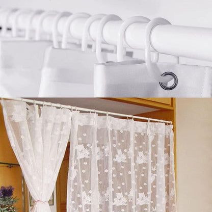 Barra extensible de aluminio para cortinas 70/120cm