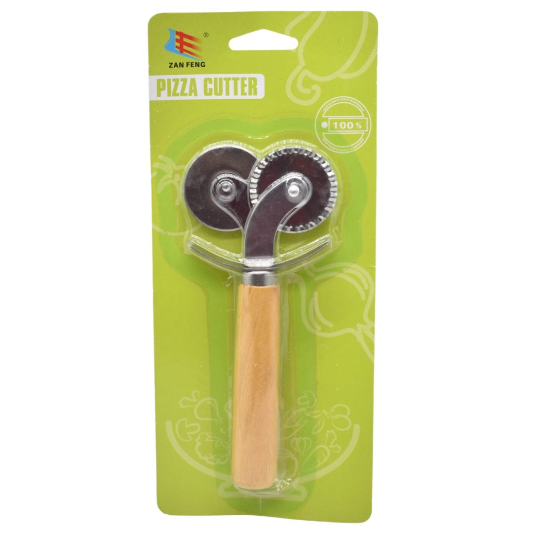 Cortador doble rueda para pizza 15cm.