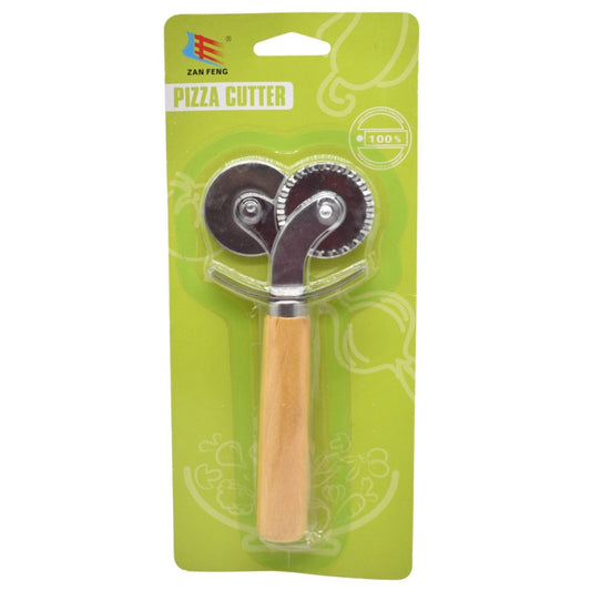 Cortador doble rueda para pizza 15cm.
